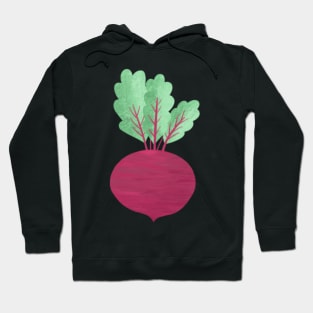 Beetroot Veggie Sticker Hoodie